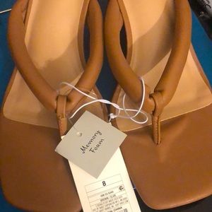 A New Day  Brown Elvie heeled sandal